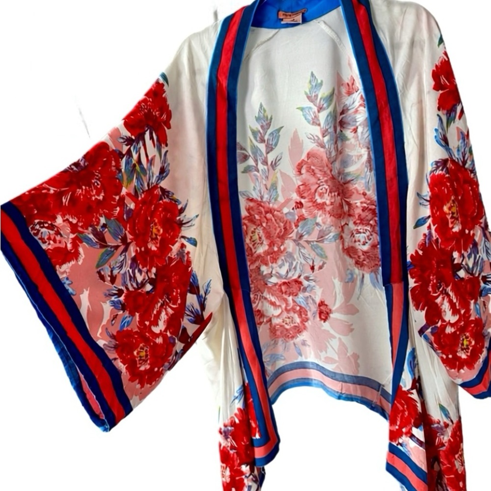 🌸 Flying Tomato Floral Boho Kimono Cardigan – Size M/L 🌸 - Picture 4 of 8
